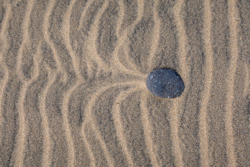 Beautiful Spanish beach with crystal clear waters
