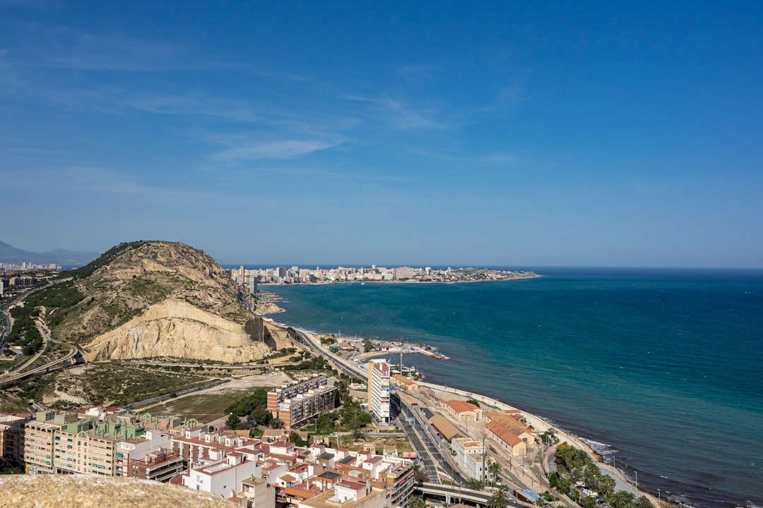 Alicante cityscape in Valencian Community, Spain - showing historic architecture and local landmarks