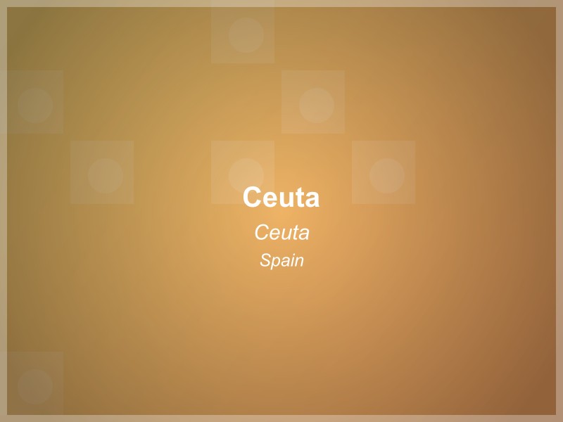 Ceuta cityscape in Ceuta, Spain - showing historic architecture and local landmarks