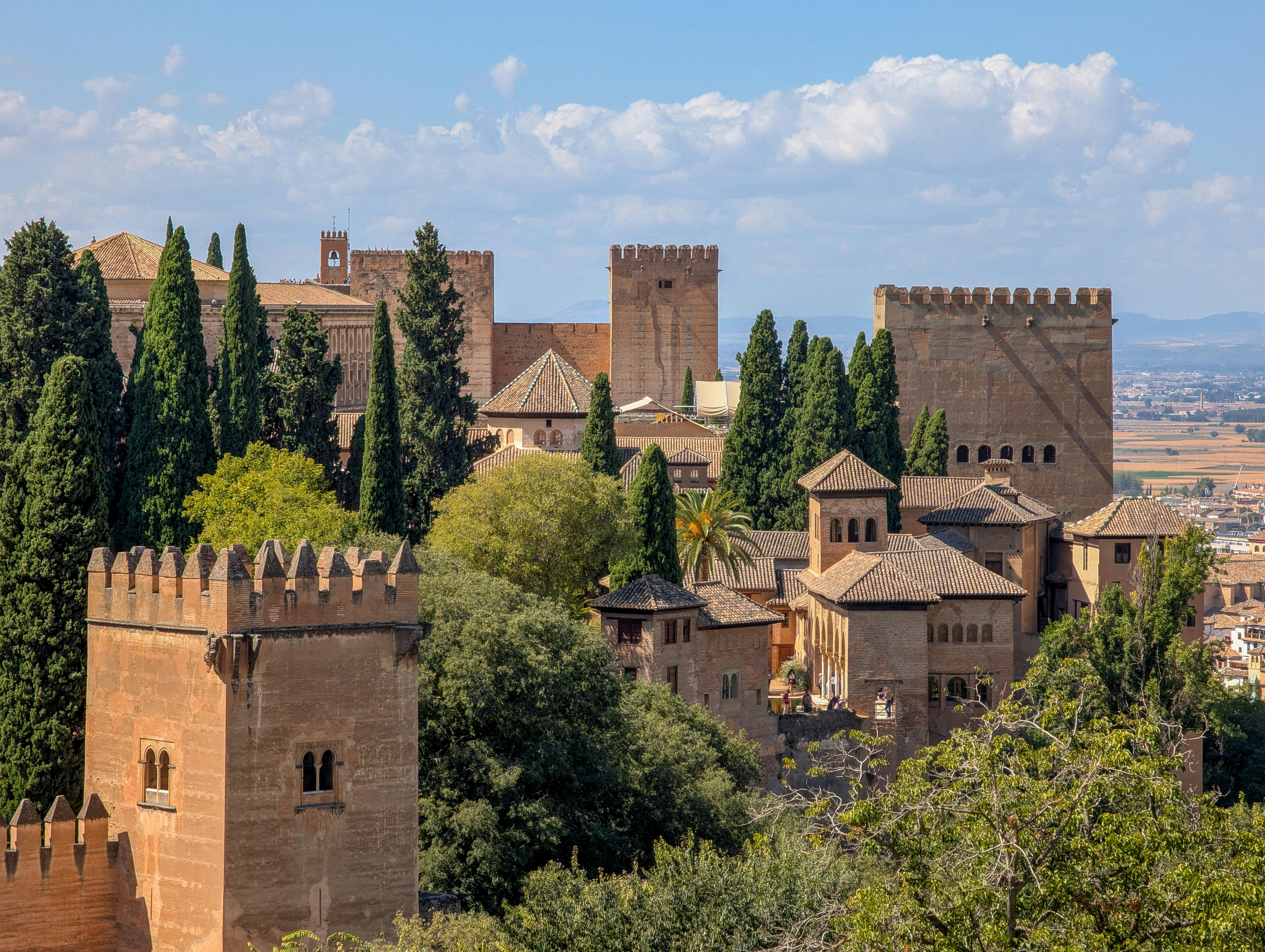 Cityscape of Granada, Andalusia