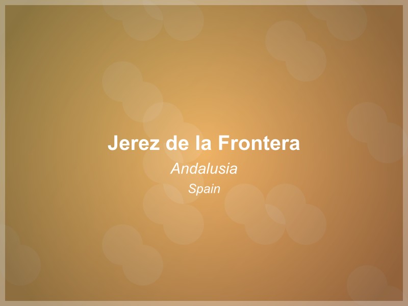 Jerez de la Frontera cityscape in Andalusia, Spain - showing historic architecture and local landmarks