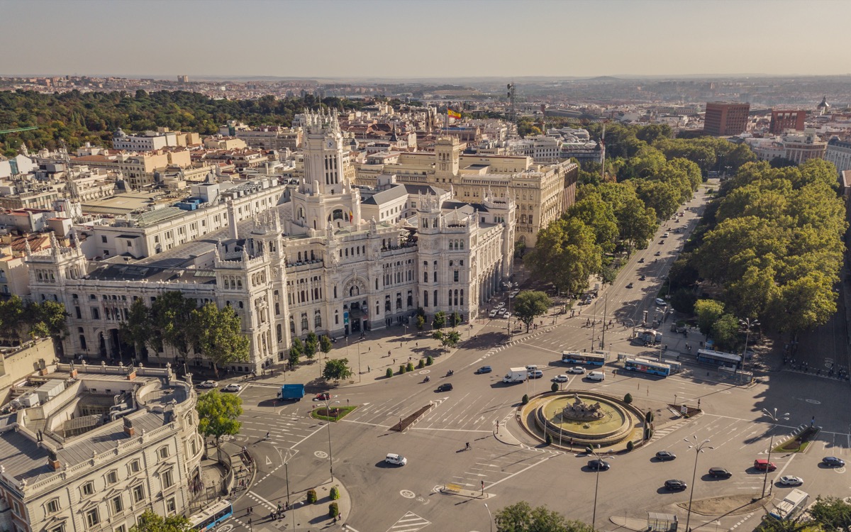 Cityscape of Madrid, Community of Madrid