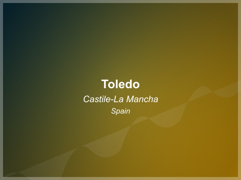 Toledo cityscape in Castile-La Mancha, Spain - showing historic architecture and local landmarks