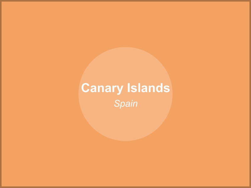 Scenic view of Canary Islands region in Spain