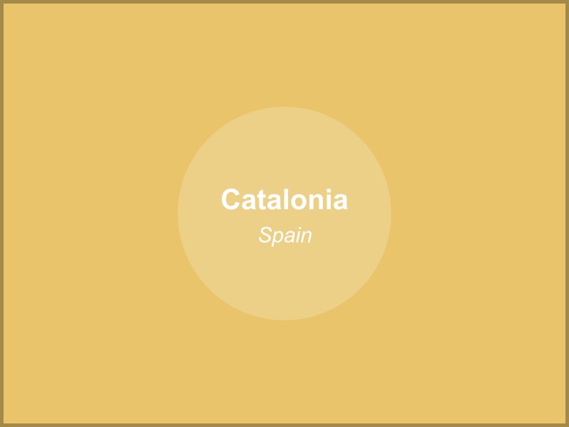 Scenic view of Catalonia region in Spain